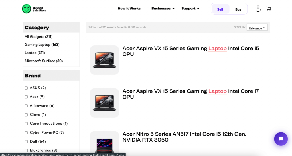 sell broken laptop for cash