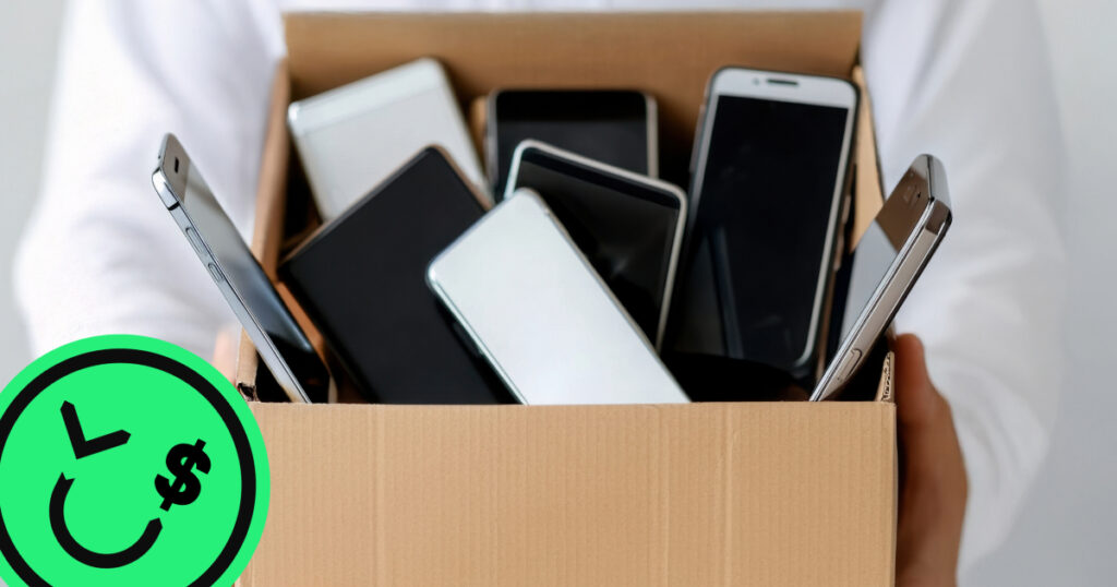 Learn how to resell used phones for money or store credit.